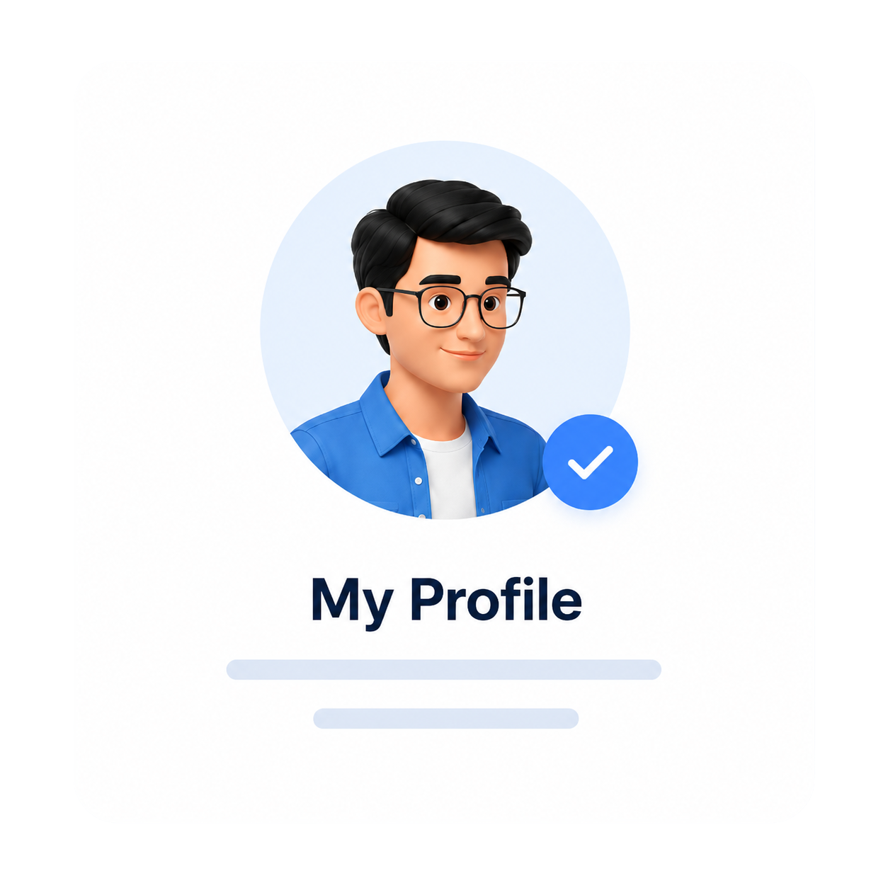 One Profile Illustration